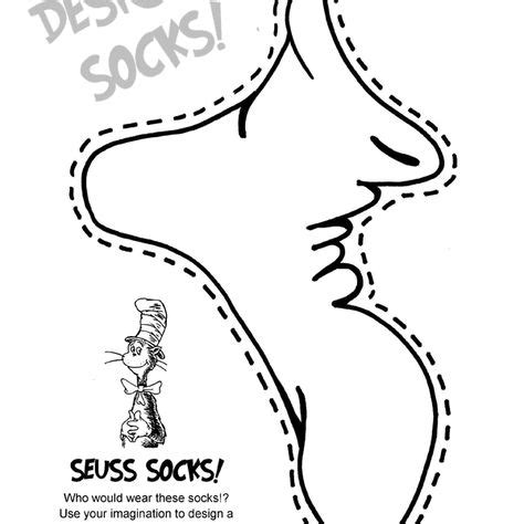 Check spelling or type a new query. Dr Seuss Fox in Socks Coloring Pages Designer Socks | Dr ...