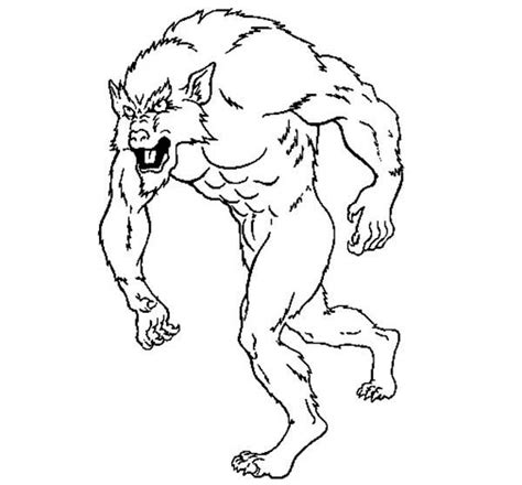 Coloriage de loup en mandala coloriages a imprimer gratuits. Coloriages Loup garou (Personnages) - Page 2 - Album de ...