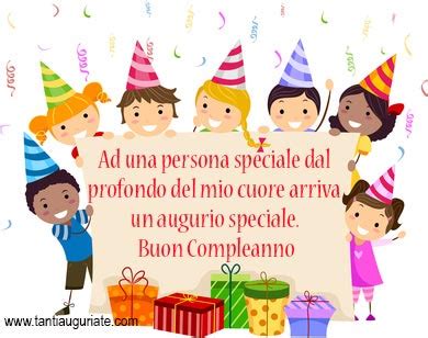 I miei auguri più speciali, per una persona speciale, in un giorno speciale. Ad una persona speciale dal profondo del mio cuore arriva ...