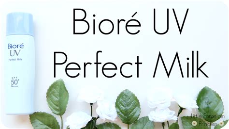 I'm severely acne prone but the the uv perfect face milk is the first sunscreen that hasn't broken me out. Little Porcelain Princess: Review: Bioré UV Perfect Milk