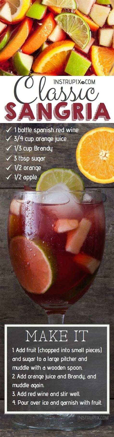 Maybe you would like to learn more about one of these? Easy Homemade Classic Sangria Recipe made with brandy, red ...