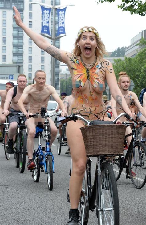 Top 25 world bike destinations. Unclad Cyclists Take To The Streets In UK For The World ...