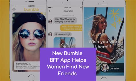 Bumble is the dating app that puts the. New Bumble BFF App Helps Women Find New Friends - Last ...