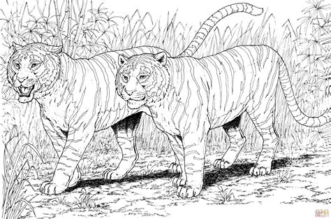 About tiger coloring pages tigers are wild cats known for their striped coats and majestic appearance. Tiger Printable Coloring Pages - Coloring Home