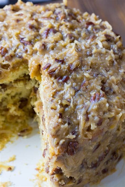 White German Chocolate Cake - Spicy Southern Kitchen ...