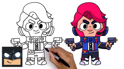 He is a character who will conclude the townfolk trio with piper and bombardino, but who is byron? Brawl Stars Kleurplaat Byron - Kids N Fun 26 Kleurplaten ...