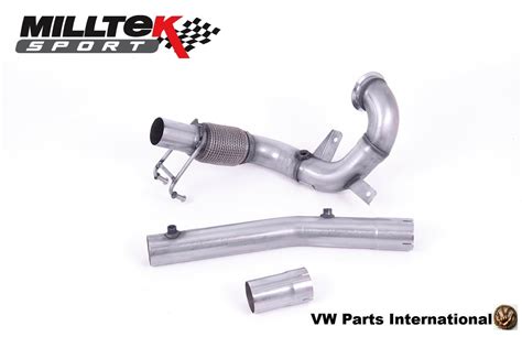 Exhaust system for all volkswagen polo models: VW Polo GTI 2.0 TSI Milltek Sport Performance Exhaust ...