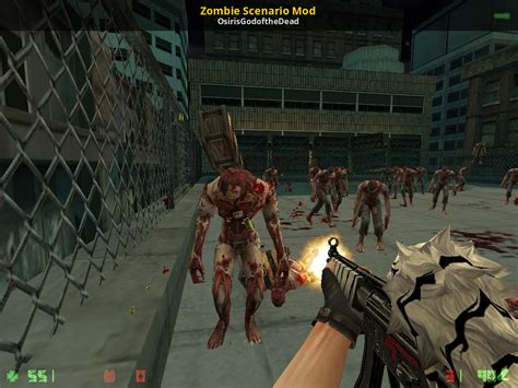 But if you want to enjoy single player more than you should choose counter strike condition zero. Zombie Scenario Mod Counter-Strike: Condition Zero Maps