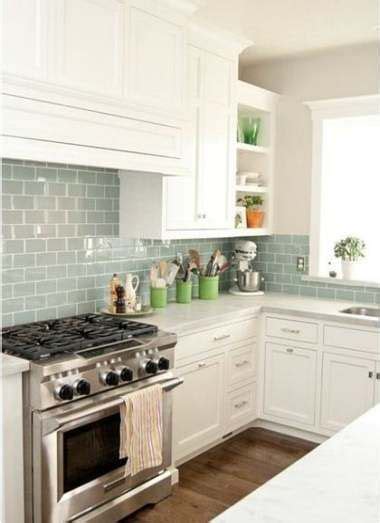 15+ trendy kitchen blue splashback glass subway tile # ...