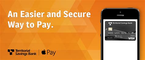 ‎your community bank & trust mobile app is a great way to bank. Apple Pay™ | Territorial Savings Bank