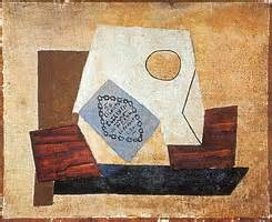 Reproductions artiste » picasso » picasso still life with guitar 1942. Pablo Picasso — Still Life with Guitar, 1921