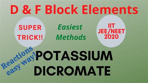 The chemical reactions that produce this current are the key to how a fuel cell works. Potassium dicromate (K2Cr2O7) Chemical Reactions Easiest ...