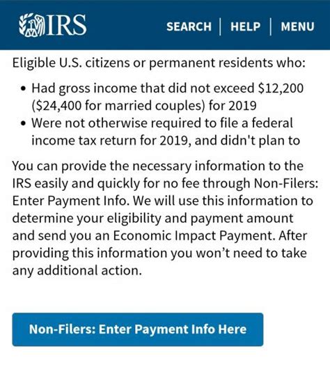 In the march version initially proposed in the the irs encourages those folks to register soon to get a payment. How Non-Filers (IRS) Can Receive Stimulus Check | City of ...