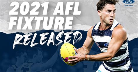 Get the latest ladder standings from the 2021 season of the afl of australian rules football in australia! AFL Fixture Revealed