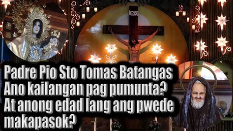 On the heightened restrictions in the ncr plus, only essential travel into and out of the ncr plus shall be allowed, he said. Visiting the Padre Pio Shrine in Sto Tomas Batangas ...