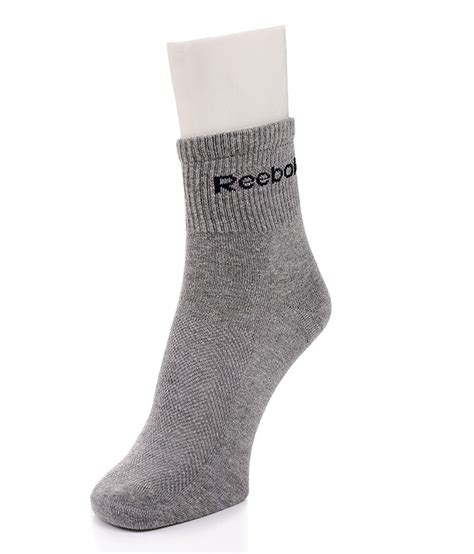 Use our sock length guide to easily find the best sock height to match your shoes and activities. Reebok Ankle Length Socks 3 Pair Pack: Buy Online at Low ...