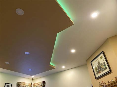 Unique aesthetic inspired by the visual void design philosophy. Tray ceiling becomes new focal point - Winnipeg Free Press ...