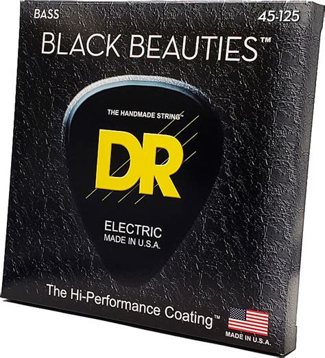 Beautyofthebass creations specialises in creating unique, quality, expressive costumes. DR Bass Black Beauties BKB5-45 Medium 5-String (45-125 ...