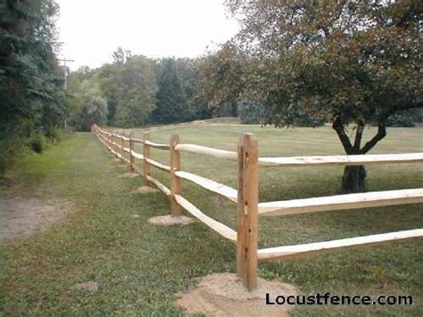 Design ideas for a huge traditional landscaping in philadelphia. Split Rail Fence -- Plan to make this with landscape ...