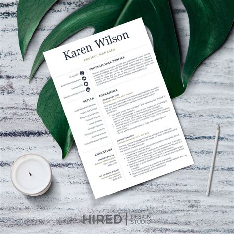 Our editorial collection of free modern resume templates for microsoft word features stylish, crisp and fresh resume designs that are meant to help you command more attention during the 'lavish' 6 seconds your average recruiter gives to your resume. Project Manager Resume and Cover Letter format ...