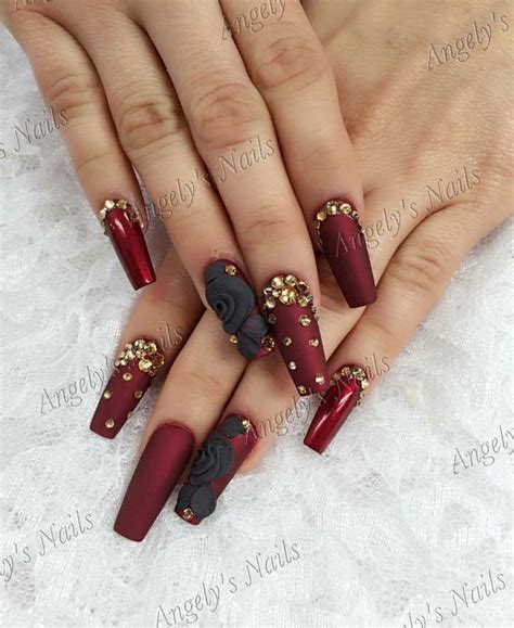 ¿por qué irte a un salón de belleza para ponerte uñas acrílicas cuando puedes hacerlo tú misma y a mitad de precio? Uñas Acrilicas Negras - Facebook / Uñas acrilicas, diseño ...