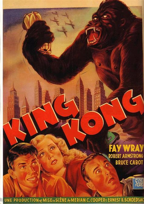 Collectible comic books, westerns, tv shows, dvds, music, 80s, cartoons, figurines, sports collectibles and. scifimen: Poster : King Kong 1933 partie 1