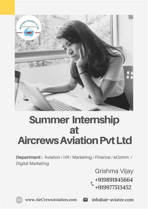 Learn all about aviation internships abroad! Internship with AirCrews Aviation Pvt. Ltd.