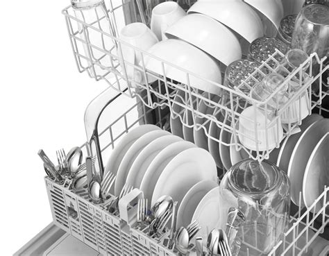 Our old dishwasher usually had a few rejects in each load, but so. Whirlpool 24" Tall Tub Built-In Dishwasher Monochromatic ...