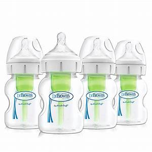 Dr Brown 39 S Options Wide Neck Bottle Level 1 5 Ounce 4 Count