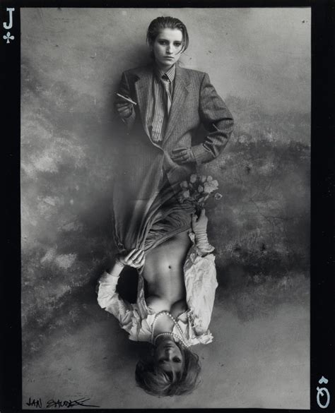 Photograph 29.9 x 23.6 cm, signed l.r. JAN SAUDEK (1935- ) Group of 4 figural photographs.