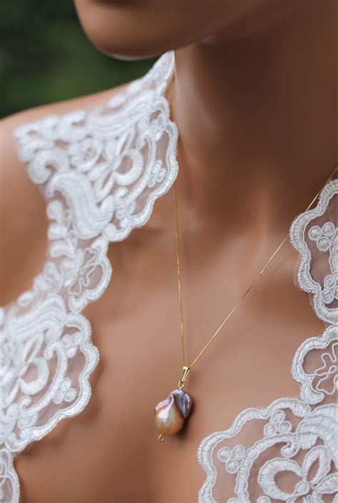 Wedding Jewelry Flameball Pearls Rare Pearls Baroque | Etsy | Flameball pearl, Rare pearls, Pearls