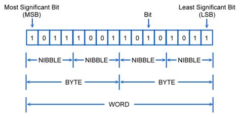 Bit = binary digit = 0 or 1 byte = a sequence of 8 bits = 00000000, 00000001,., or 11111111 word = a sequence of n bits where n = 16, 32, 64 depending on the computer there are 2 n words of length n. Life On UEcci — Data Organization /Organización de datos