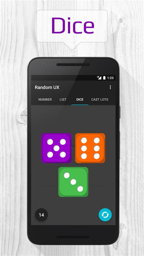 It generates random numbers that can be used where unbiased. Random number generator - Android Apps on Google Play