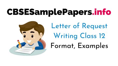 There are example sentences to show how the language is used. Letter of Request Class 12 Format, Examples, Samples, Topics
