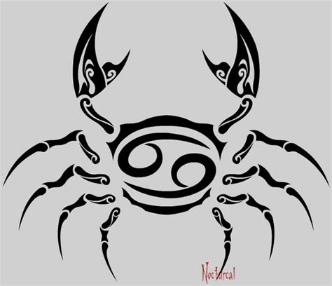 4.7 cancer zodiac tattoos for women. Resultado de imagen para Dibujo tribal de cangrejo ...