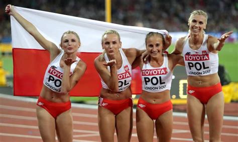 Iga baumgart lekkoatletka specjalizująca się w biegu na 400m. Zdjęcia: Lekkoatletyczne MŚ: Polki z brązowym medalem w ...