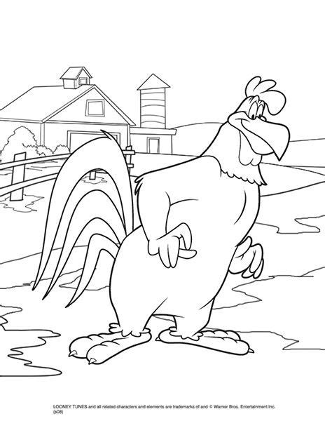 Select from 35919 printable crafts of cartoons, nature, animals, bible and many more. Foghorn On The Farm - (wbkidsgo) | Cartoon coloring pages ...