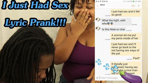 You can find more videos like hight. Lyric Prank: I Just Had Sex to my Mother-in-Law?? - YouTube