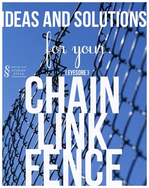 Check spelling or type a new query. What To Do With A Chain Link Fence | Chain link fence ...