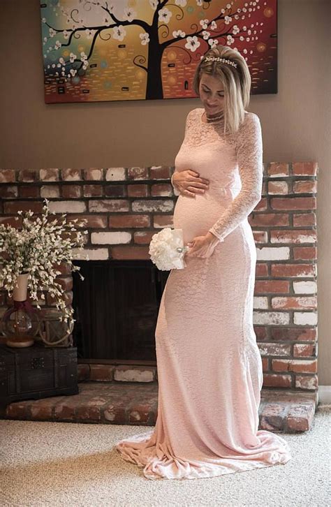Get the best deals on bridal shower dress and save up to 70% off at poshmark now! Vintage blush maternity wedding dress,Bohemian dress,wedding dress,bridesmaids dres… | Lace ...