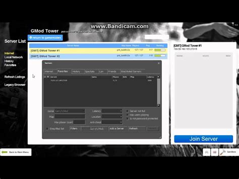 The term gmod is short for garry's mod, which is a game that enables users to create scenarios with the use of a toolbox. How To Favorite A Server In GMod (2013) - YouTube