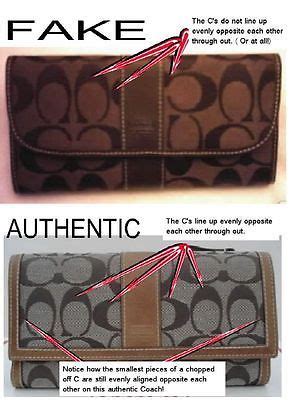 This is just one of them. Tips for spotting a fake Coach bag | Fake designer bags ...