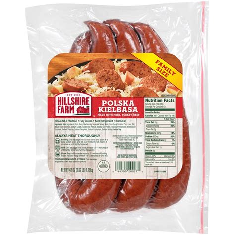 Thank you for the amazing product! Hillshire Farm Polska Kielbasa (42 oz) from Walmart ...