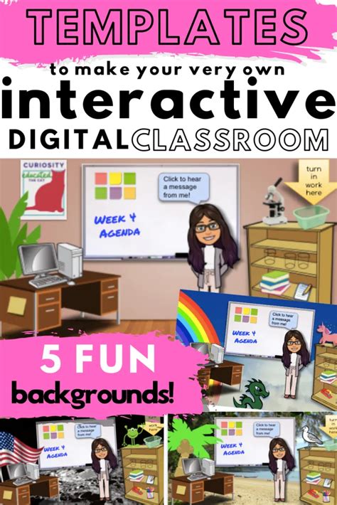 Search for free bitmoji™ classroom background templates. Make a Bitmoji Virtual Classroom with Google Slides ...