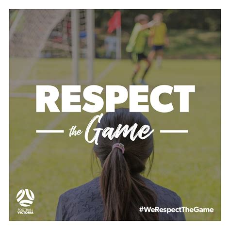 Respect is a social responsibility programme launched in 2008 by the union of european football associations (uefa). Football Victoria launches "Respect The Game" Campaign ...