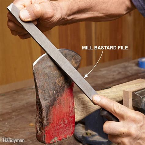 Another bonus is that when compared to some other methods like using a grinder, it's safer and usually much cheaper. How To Sharpen A Hatchet Blade
