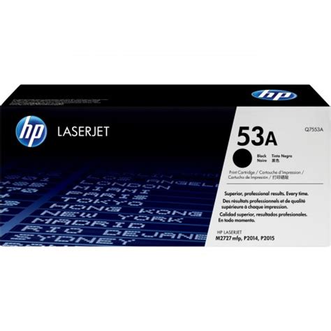 Install the latest driver for hp laserjet p2015. HP Genuine Q7553A Black LaserJet Toner for P2015 Printer ...