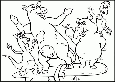 You can use our amazing online tool to color and edit the following farm coloring pages free printable. Barnyard Coloring