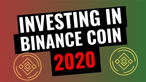 Many of them now have started investing in cryptos and i think you must too. Should You Invest in Binance Coin in 2020? - YouTube