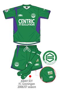 The team from the northern netherlands debut their 2015/16 away kit from robey sportswear during cup final. Football teams shirt and kits fan: FC Groningen 2006-07 shirt/kits Eridivisie league